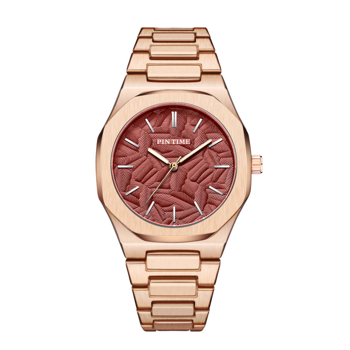 Embossed Classic Watch