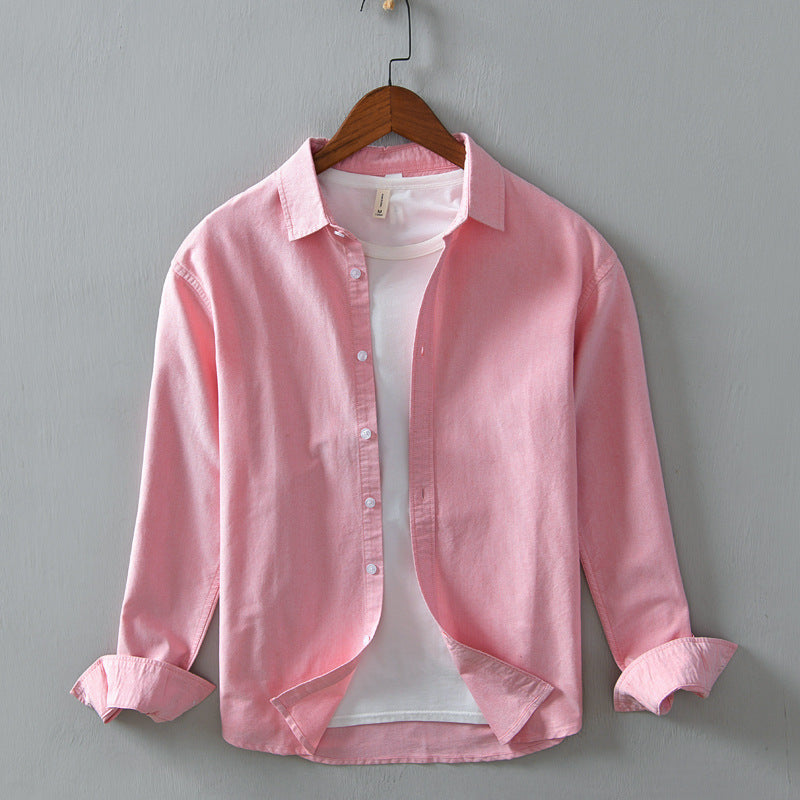 Casual Linen Long sleeved Shirt