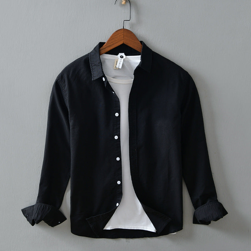 Casual Linen Long sleeved Shirt