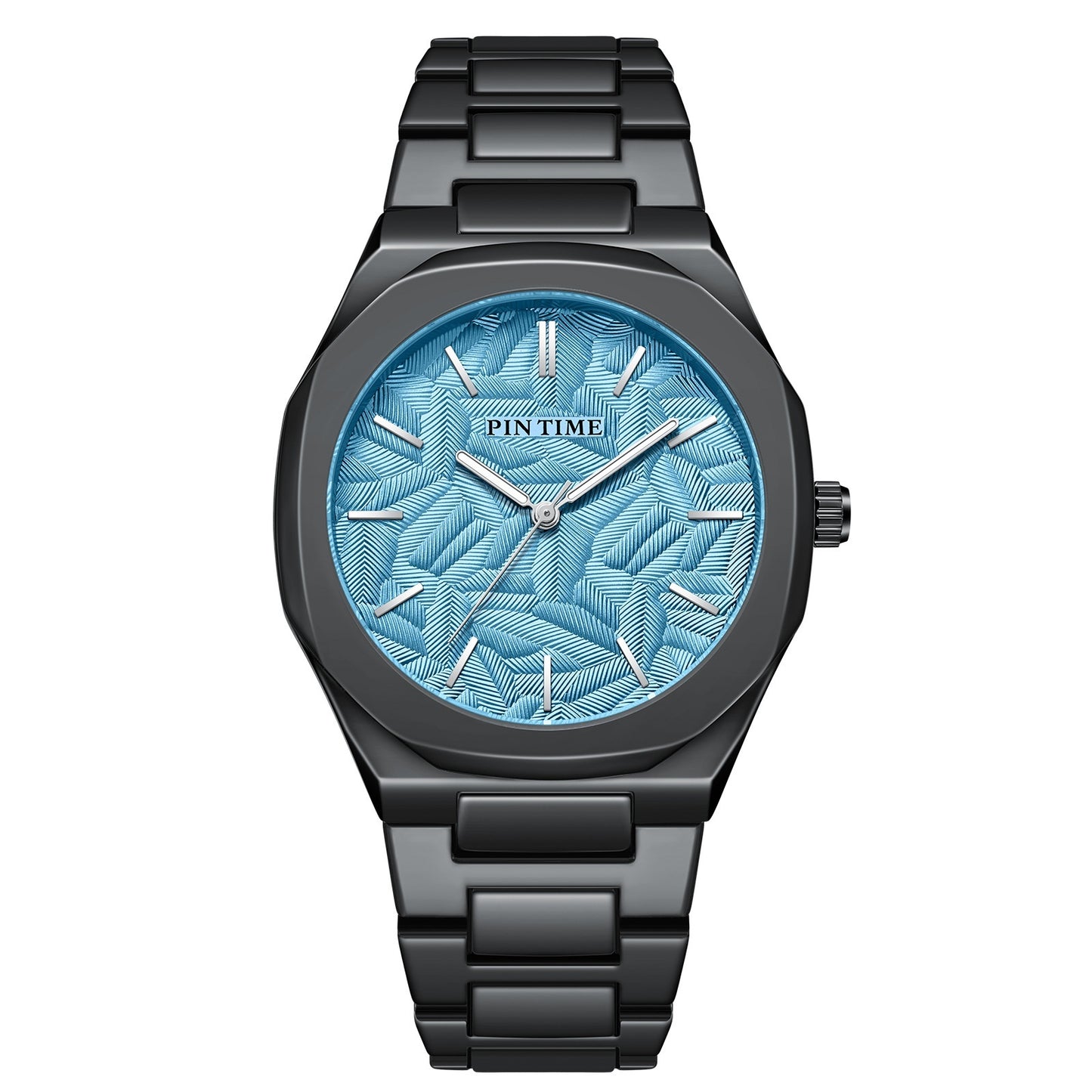 Embossed Classic Watch