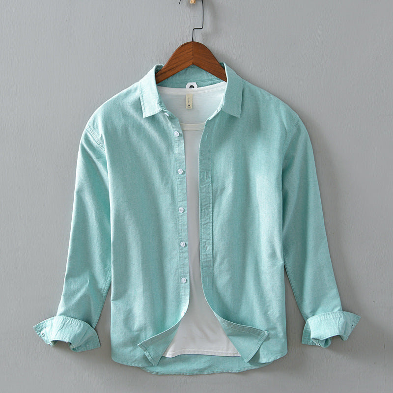 Casual Linen Long sleeved Shirt