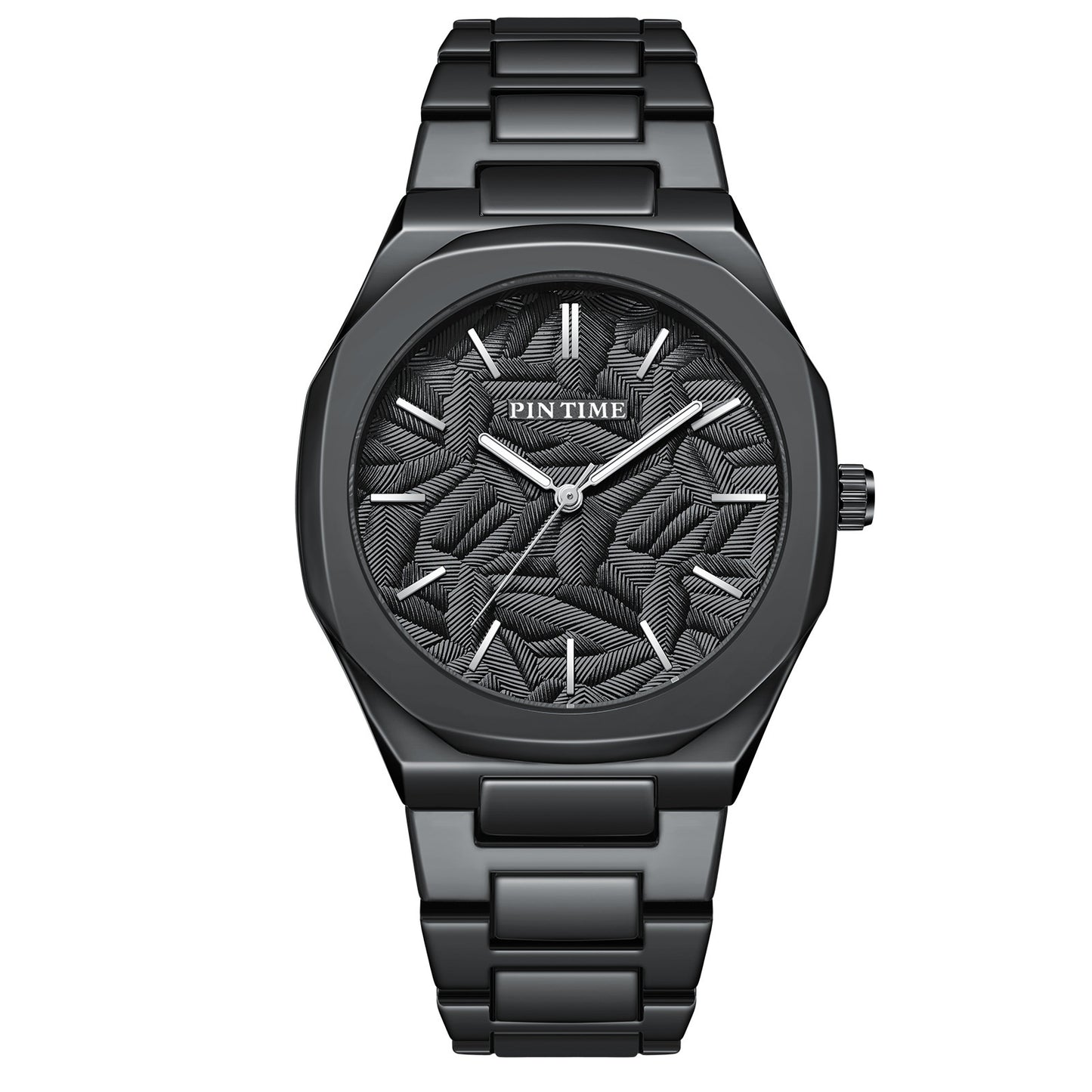 Embossed Classic Watch