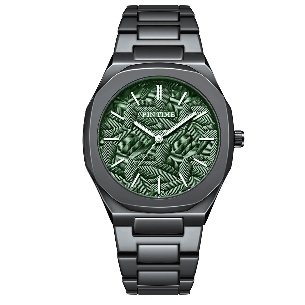 Embossed Classic Watch