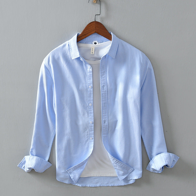 Casual Linen Long sleeved Shirt