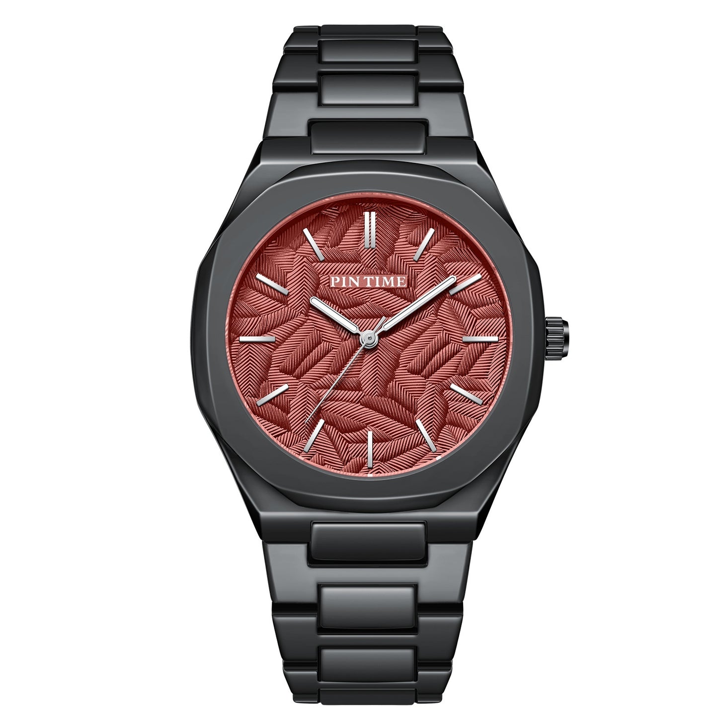 Embossed Classic Watch