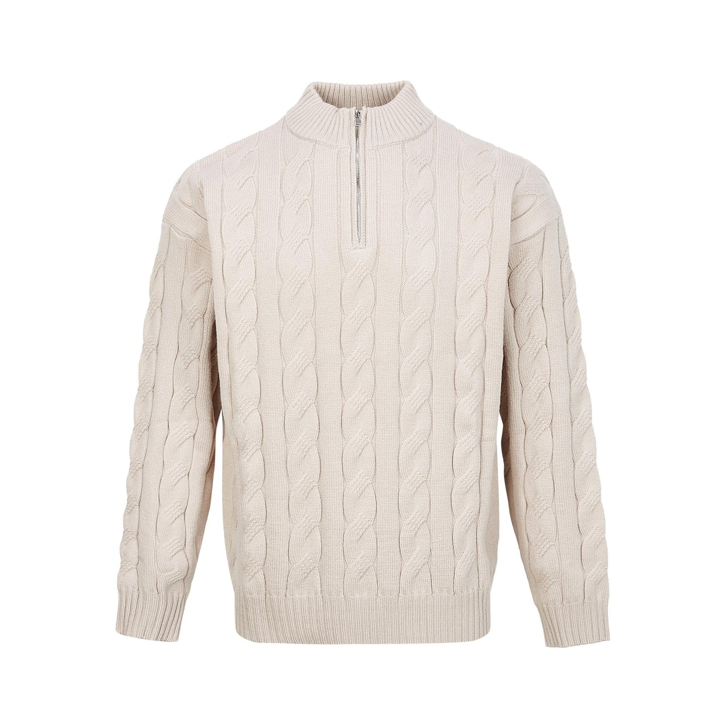 Old Money Half Zipper Sweater