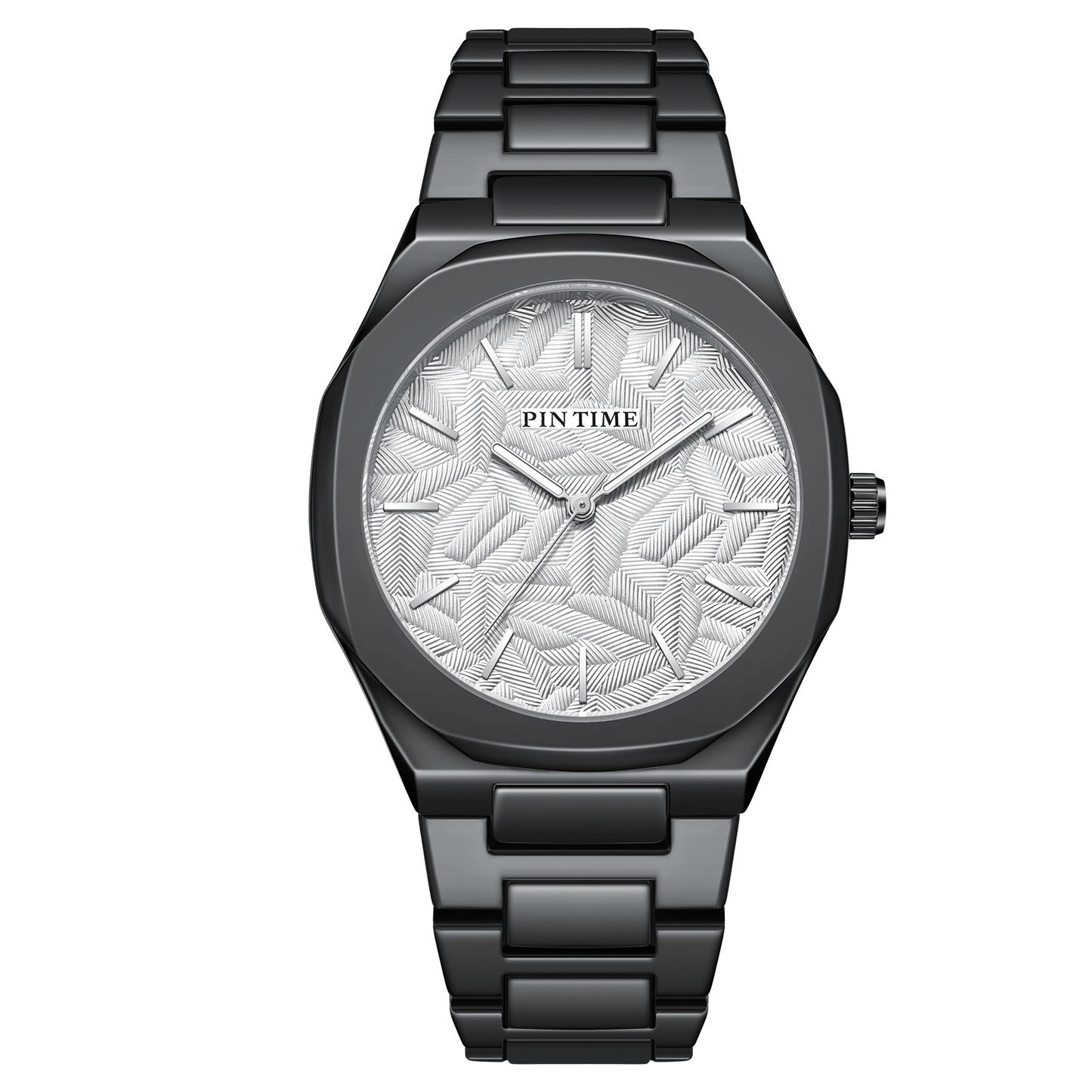 Embossed Classic Watch