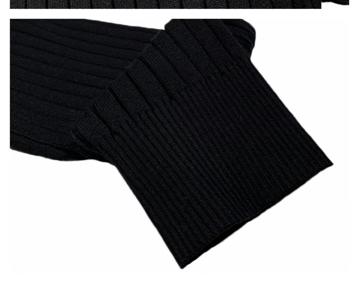 Polo Long Sleeve Knitted Sweater